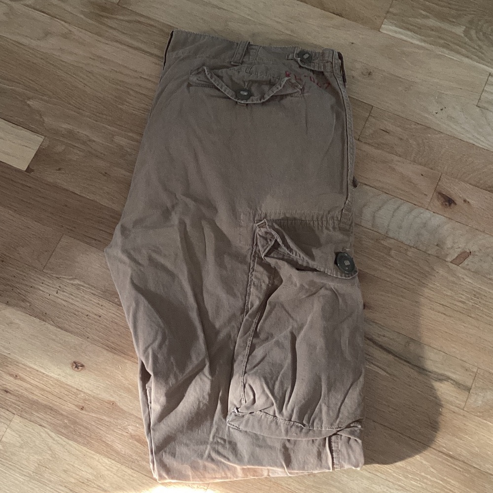 Polo by Ralph Lauren Tan Cargo Pants.  Size 36
